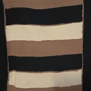 Brown, Tan, Black Colorblock Scarf
